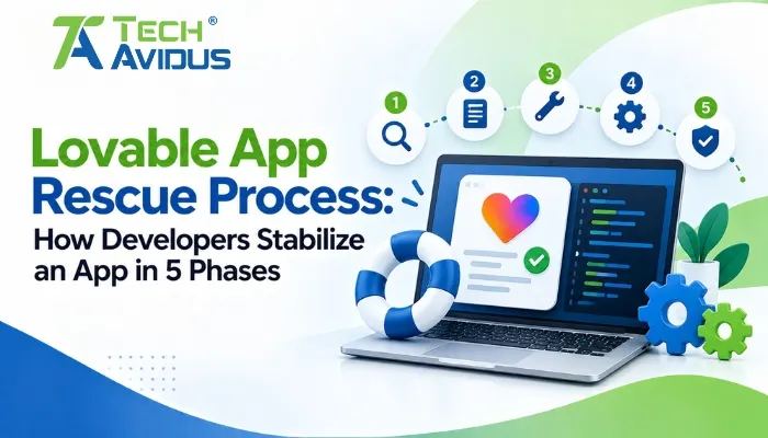 Lovable App Rescue Process: How Developers Stabilize an App in 5 Phases